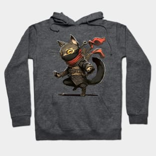 Cute Cat Nunja Hoodie